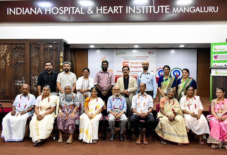 Indiana Hospital Mangalore commemorated the successful completion of six years of its Structural Heart Programme
