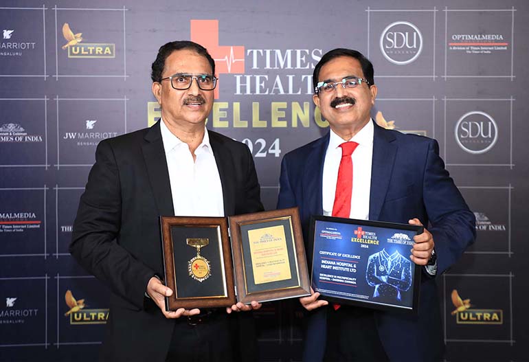 Times Health Excellence 2024 Award for Excellence in Multi-Specialty Hospital in Dakshina Kannada