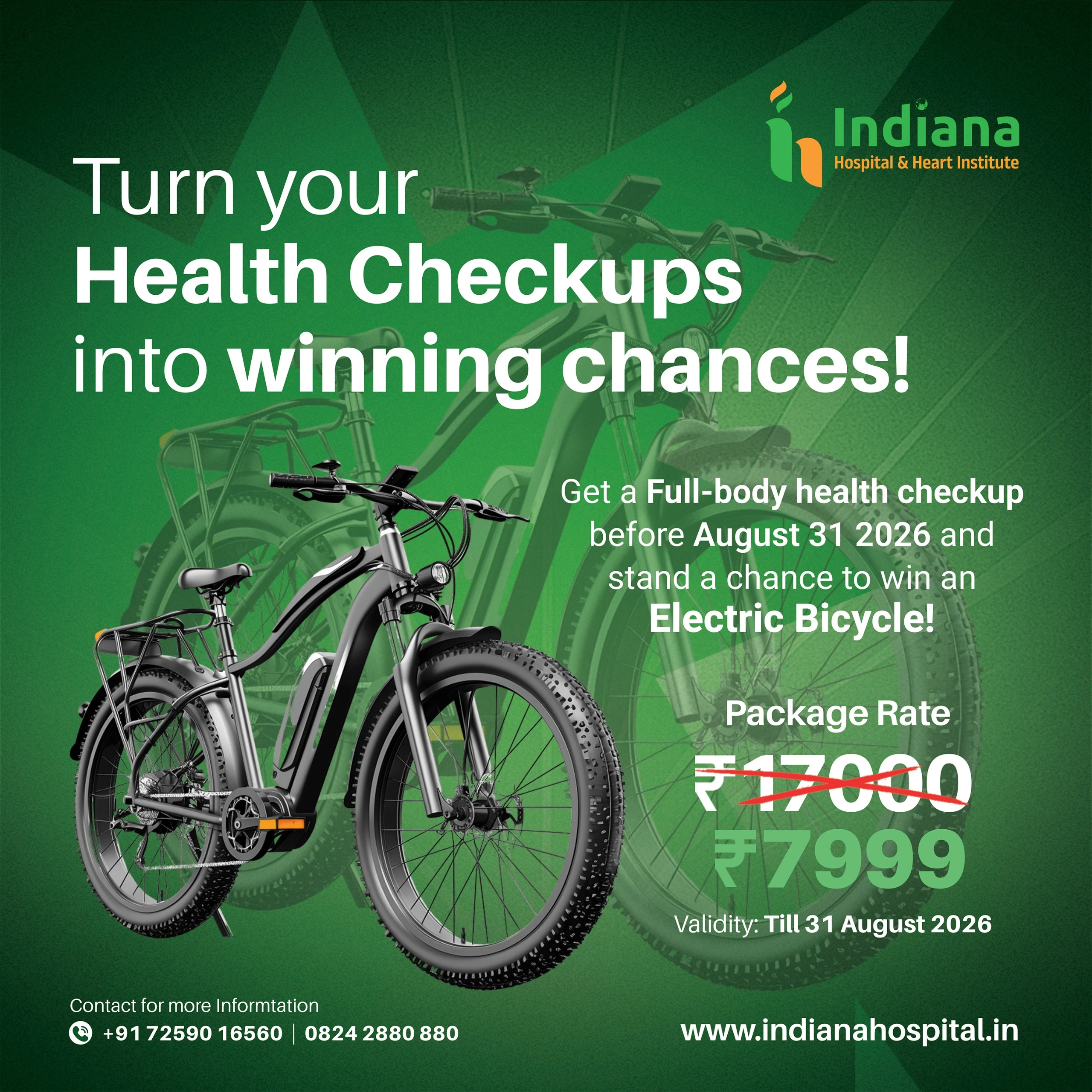 Full Body Health Checkup Package - Indiana Hospital